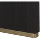 Kalla 96 X 44 inch Charcoal Dining Table
